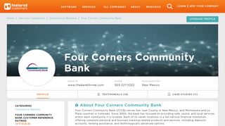 Four Corners Community Bank - FeaturedCustomers