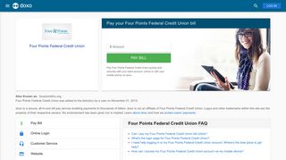 Four Points Federal Credit Union: Login, Bill Pay, Customer Service ...
