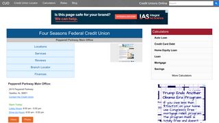 Four Seasons Federal Credit Union - Opelika, AL - Credit Unions Online