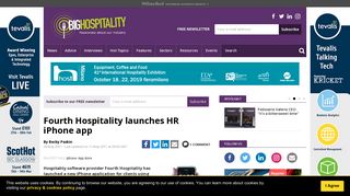 Fourth Hospitality launches HR iPhone app - Big Hospitality