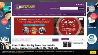 Fourth Hospitality launches mobile menu and recipe system StarChef ...