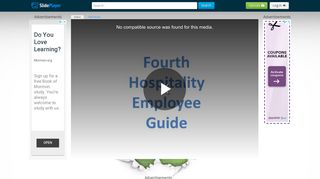 Fourth Hospitality Employee Guide. - ppt video online download