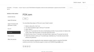 FOX.com – FOX NOW