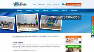 Online Services - Fox Communities Credit Union