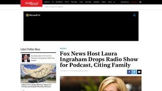 Fox News' Laura Ingraham Drops Radio Show for Podcast ...