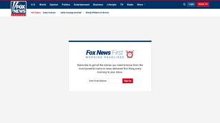 Newsletter Sign Up | Fox News
