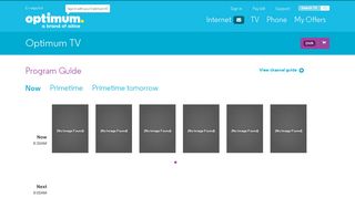 TV Guide, TV On Demand and TV to GO | Optimum