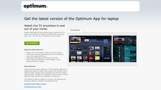 Optimum App for Laptop