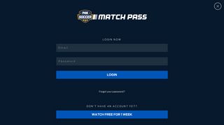 MatchPass FOX Soccer - MatchPass