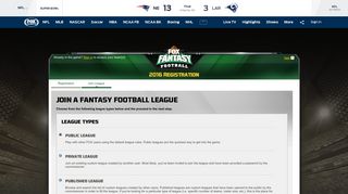 FOX Sports Fantasy Football -