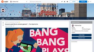 Anyone used this to stream games? -- Fox Sports Go : WahoosTipi ...