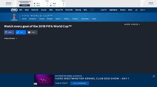 Watch every goal of the 2018 FIFA World Cup™ | FOX Sports