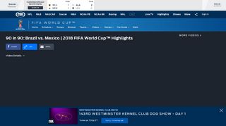 Brazil vs. Mexico | 2018 FIFA World Cup™ Highlights - FOX Sports