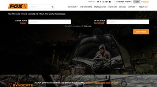 Carp Fishing Tackle, Rods, Reels, Clothing And More - Fox International