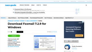 Download Foxmail 7.2.9 (Free) for Windows