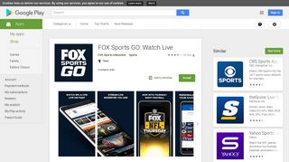 FOX Sports GO: Watch Live - Apps on Google Play