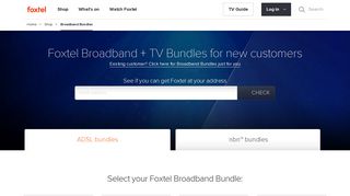Foxtel Broadband for new customers - Shop - Foxtel