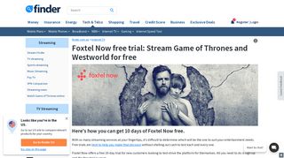Foxtel Now free trial: How to get two weeks free | finder.com.au