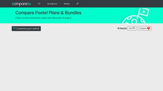 Compare Foxtel Packages: Best Deals and Offers - Review all Plans