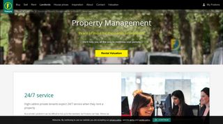 London Property Management for landlords through Foxtons Estate ...