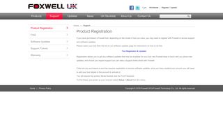 Support - Foxwell UK