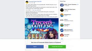 Foxwoods Online Casino - Facebook