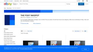 THE FOXY INKSPOT | eBay Stores