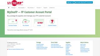 Home · FP Customer Portal