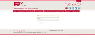 Login - FP Mailing HCS