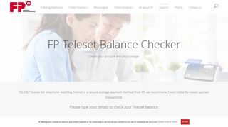 Teleset balance - FP Mailing