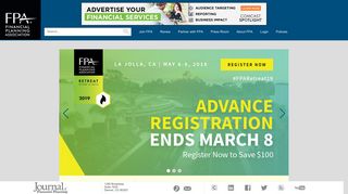 FPA: Largest CFP ® Association & CE Training