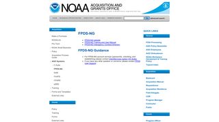 FPDS-NG :: NOAA Acquisition and Grants Office