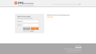 Login | FPG Insurance - FPG Travel