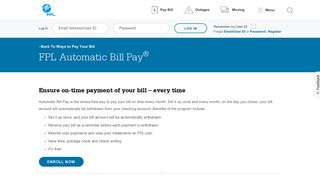 FPL | Automatic Bill Pay