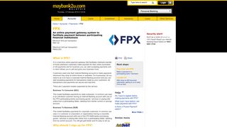 Maybank2u.com - FPX