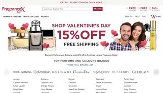 FragranceX.com: Discount Perfume & Cologne - Free Shipping