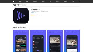 Frame.io on the App Store - iTunes - Apple
