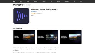 Frame.io - Video Collaboration on the Mac App Store - iTunes - Apple