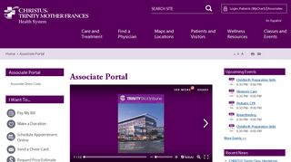 Associate Portal - CHRISTUS Trinity Mother Frances Health System
