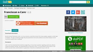 Franciscan e-Care - Download