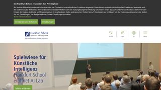 Frankfurt School | German Excellence. Global Relevance.