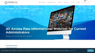 All Access Pass Subscription Holders - Franklin Covey