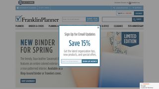 Franklin Planner | Day Planners > Planner Refill > Calendar ...