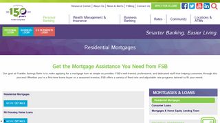 Residential Mortgages | Mortgage Assistance | Franklin Savings Bank