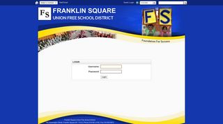 Login - Franklin Square Union Free School District