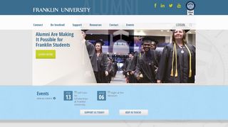 Franklin University - Login - iModules