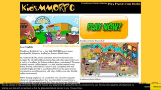 Play Franktown Rocks Games - Kids MMORPG