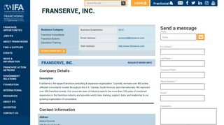 FranServe, Inc. | International Franchise Association