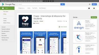 Frapp - Internships & Missions for Students - Apps on Google Play