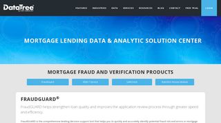 Mortgage Fraud and Verification Solutions for Lenders | DataTree by ...